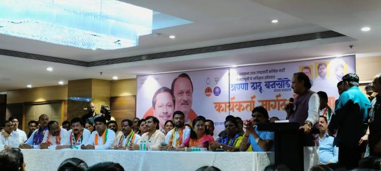 महायुतीच्या मेळाव्यात अजित पवार यांच्या कार्यकर्त्यांना सूचना