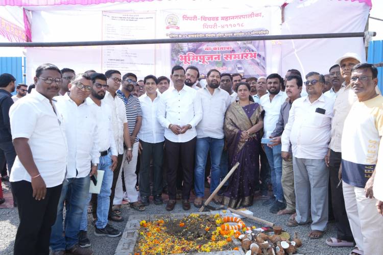 आमदार शंकर जगताप यांच्या हस्ते चिंचवड मतदारसंघातील विविध विकासकामांचे भूमिपूजन संपन्न