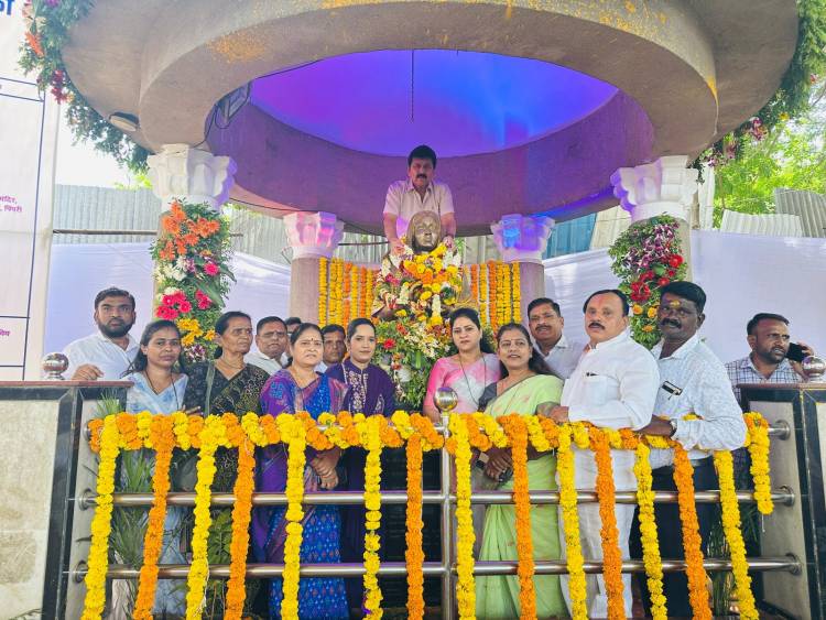 राष्ट्रवादी काँग्रेसच्यावतीने पुण्यश्लोक अहिल्यादेवी होळकर यांना जयंती निमित्त अभिवादन.